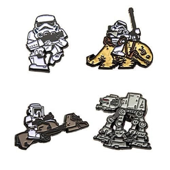 Star Wars Storm Trooper Pin Set - Picture 1 of 1